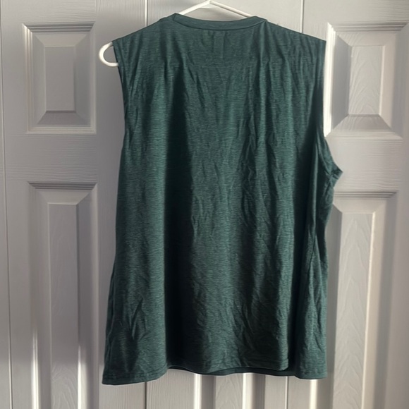 Dark Green Sleeveless Top with Warrior Dragonfly Design❤️ - Picture 2 of 5